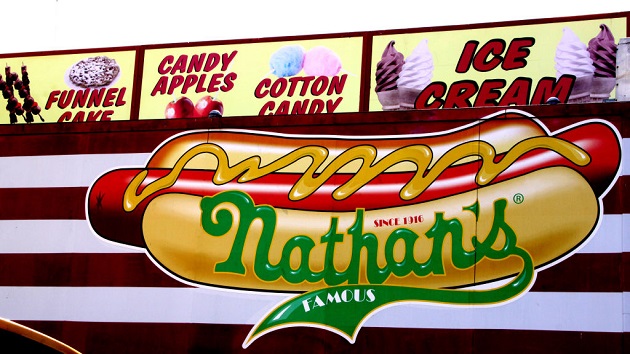 Nathan's Famous In Coney Island