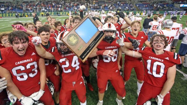 Cardinals Football Section Title 2024