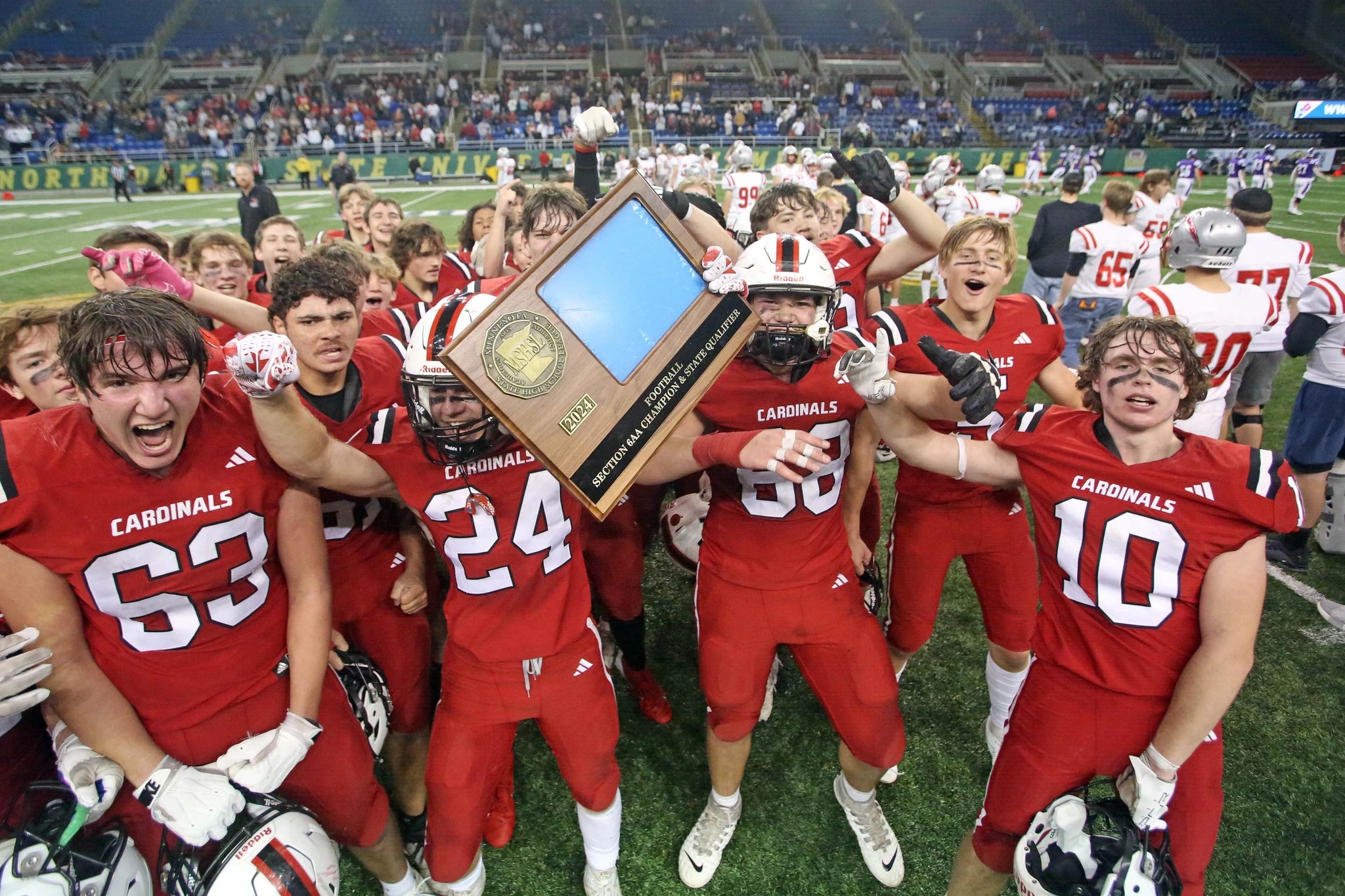 Cardinals Football Section Title 2024