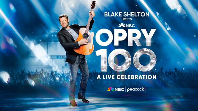 M Opry100nbcwithblakepic 1